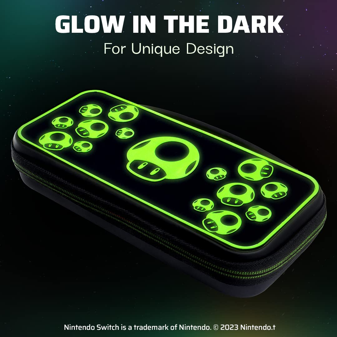 Funda Performance Designed Products Pdp Travel Case 1 Up Glow Phosphorescente ( NINTENDO SWITCH - ) Funda Performance Designed Products Pdp Travel Case 1 Up Glow Phosphorescente ( NINTENDO SWITCH - )